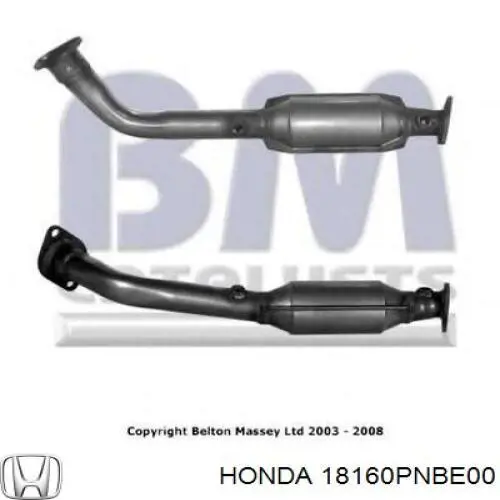 Catalizador Honda 18160PNBE00 precio, desde 249,44 EUR