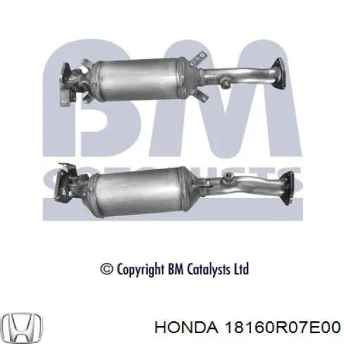Filtro hollín Honda 18160R07E00 precio, desde 316,34 EUR