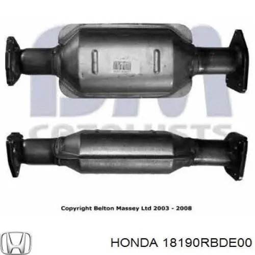 Catalizador Honda 18190RBDE00 precio, desde 248,29 EUR
