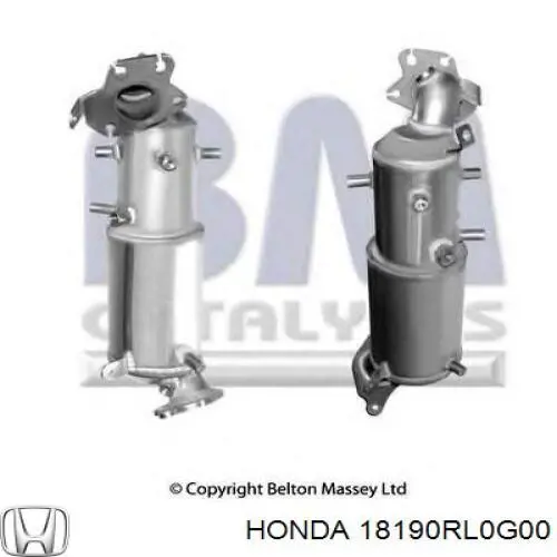 Filtro hollín Honda 18190RL0G00 precio, desde 728,49 EUR