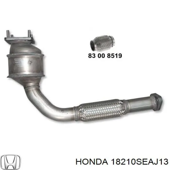 Comprar 18210SEAJ13 Honda Tubo de admisión del silenciador de escape delantero