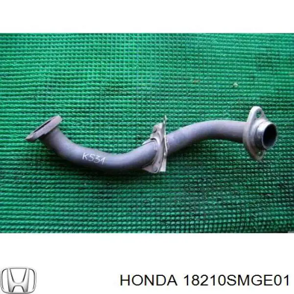 BM50244 BM Catalysts Tubo de admisión del silenciador de escape delantero