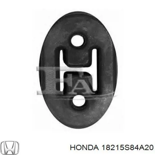 Comprar 18215S84A20 Honda Soporte de tubo de escape