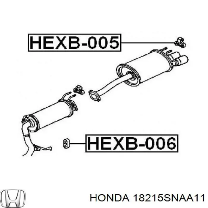 18215SNAA11 Honda