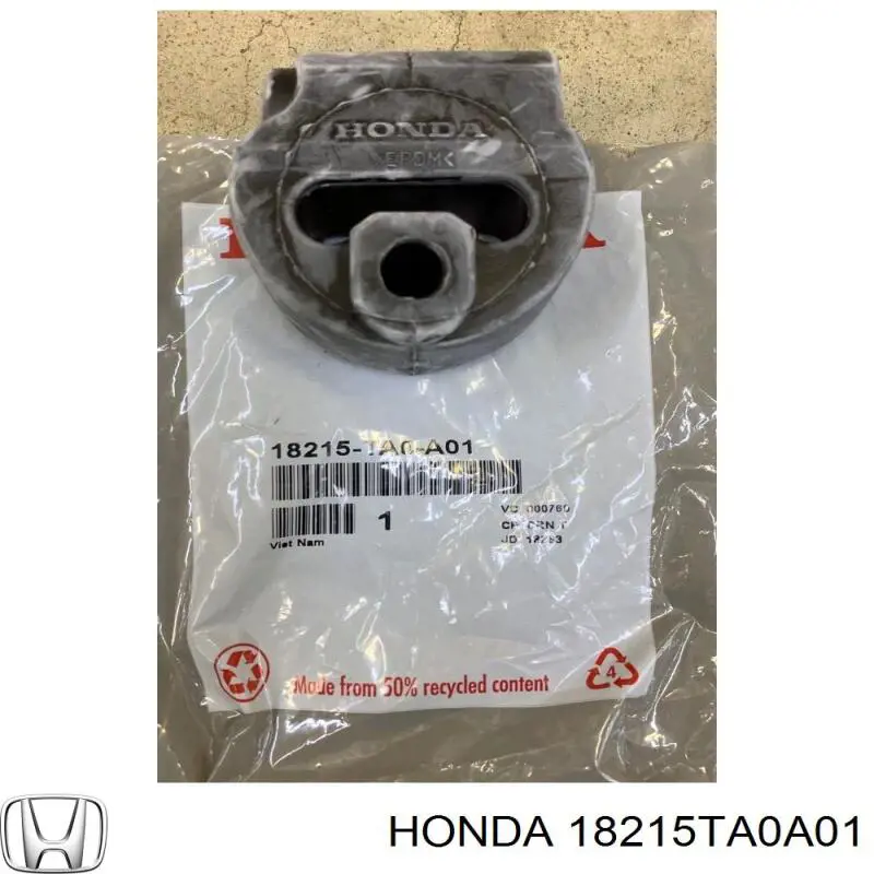 Almohadilla de tope, silenciador para Honda Accord (CW)