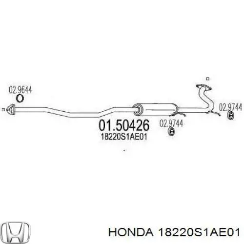18220S1AE01 Honda 