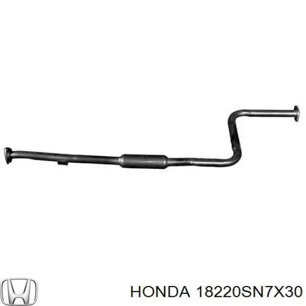 Silenciador central 18220SN7X00 Honda