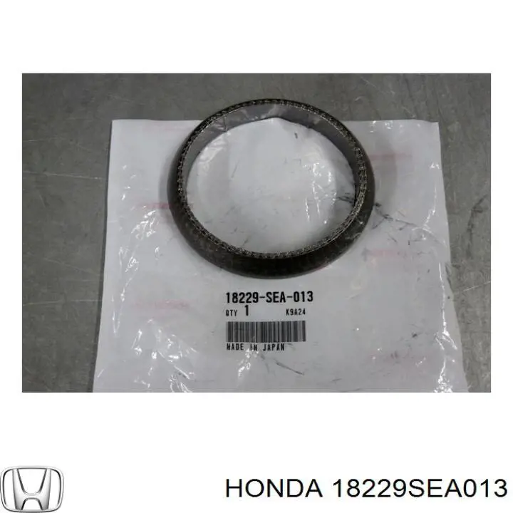 18229SEA013 Honda junta, tubo de escape silenciador