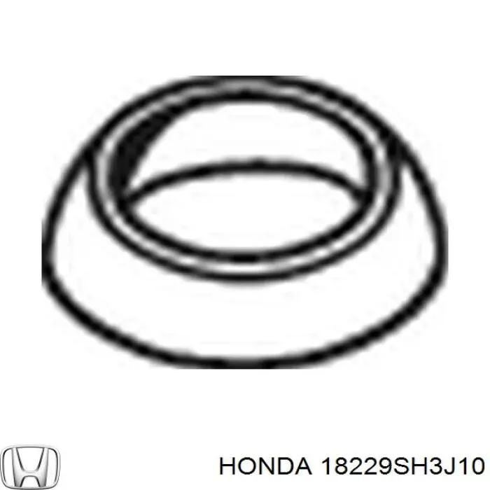 Junta, tubo de escape para Honda Accord (CE)