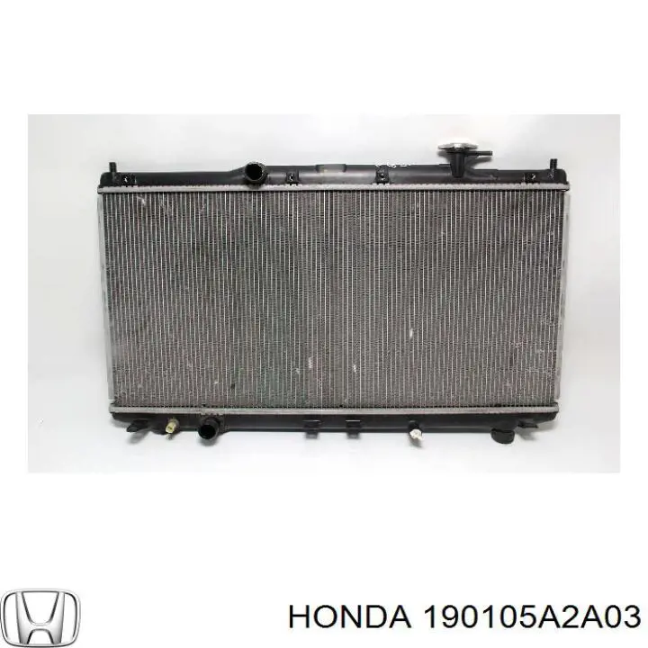 190105A2A03 Honda radiador refrigeración del motor