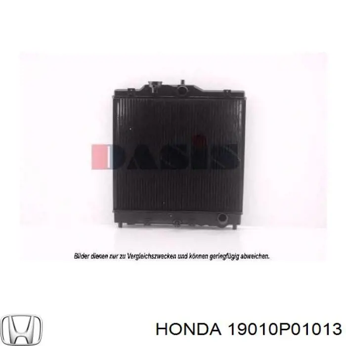 19010P01013 Honda radiador