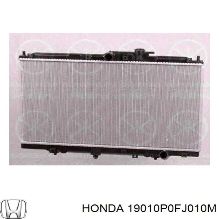 19010P0FJ010M Honda radiador refrigeración del motor