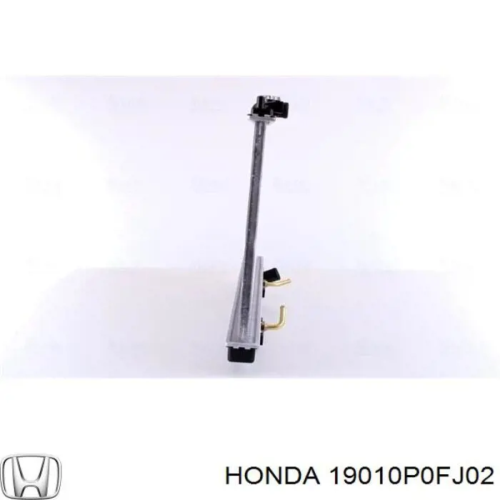 19010P0FJ02 Honda radiador refrigeración del motor