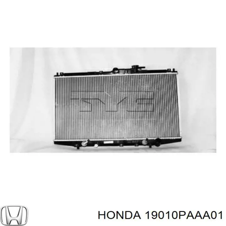 19010PAAA01 Honda radiador