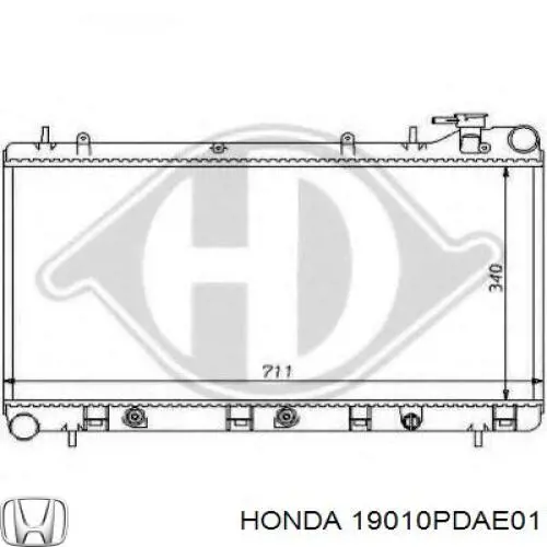 Comprar 19010PDAE01 Honda Radiador de auto