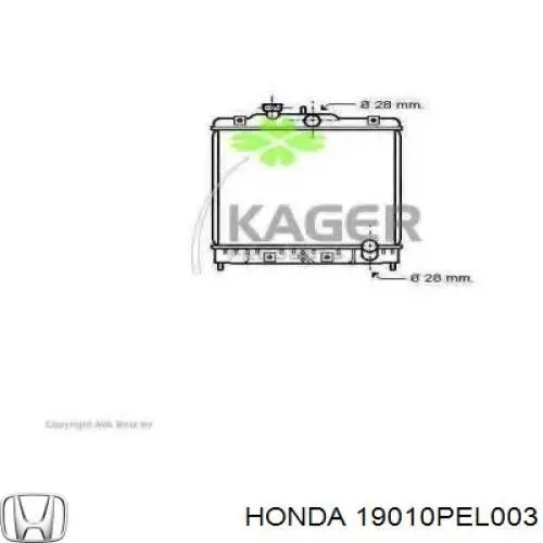 Comprar 19010PEL003 Honda Radiador de auto
