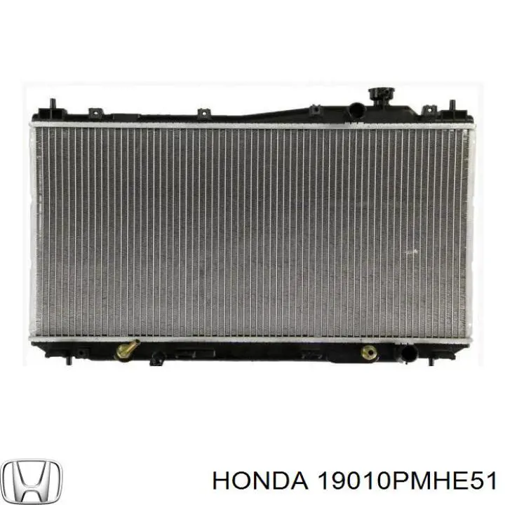 Radiador 19010PMHE51 Honda