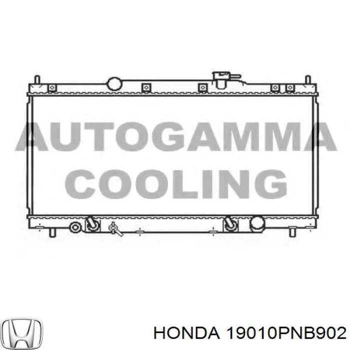 19010-PNB-902 Honda radiador refrigeración del motor