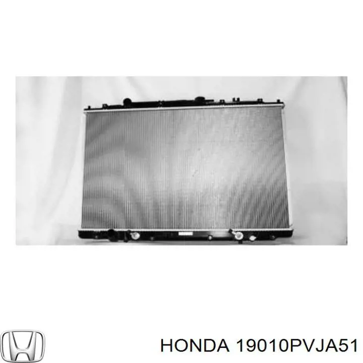 19010PVJA51 Honda radiador refrigeración del motor