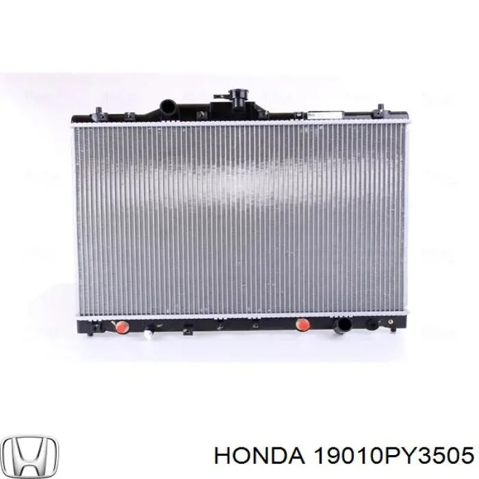 19010PY3505 Honda radiador refrigeración del motor