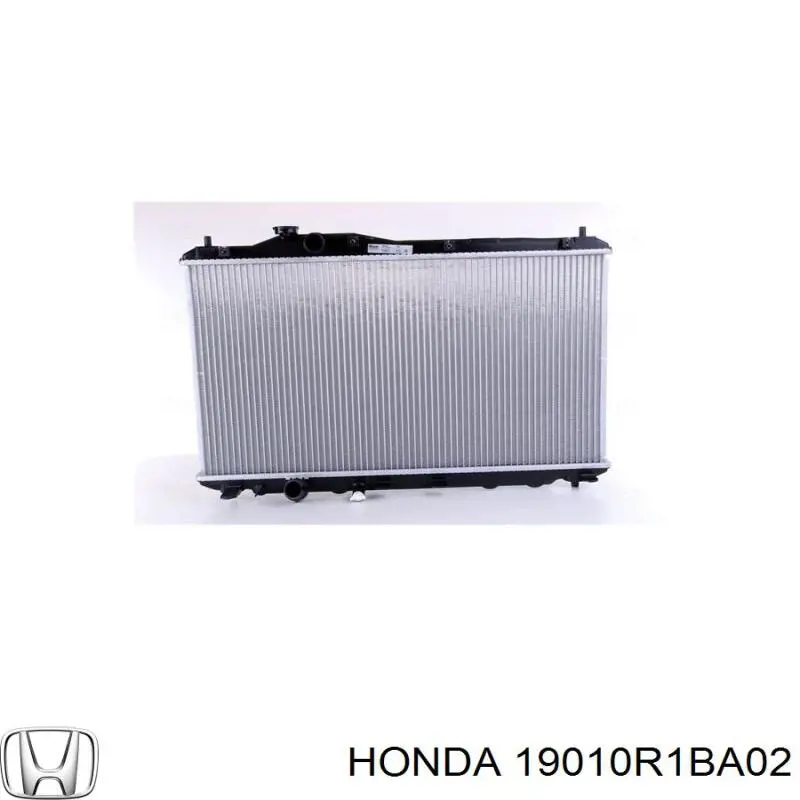 19010R1BA02 Honda radiador refrigeración del motor