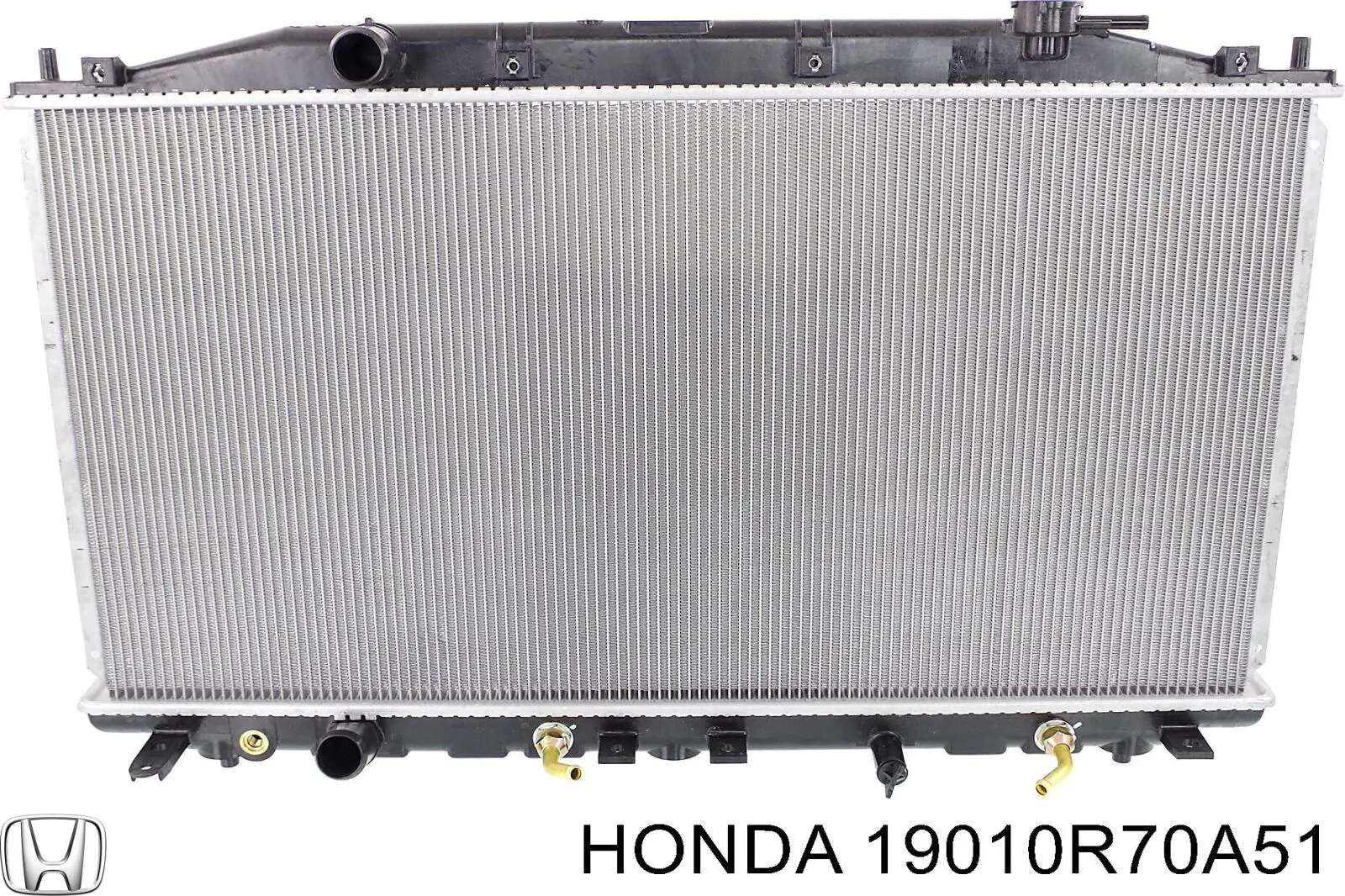 19010R70A51 Honda radiador refrigeración del motor