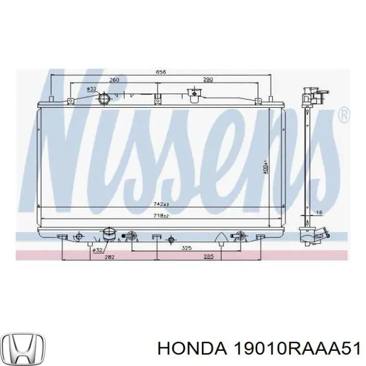 19010RAAA51 Honda