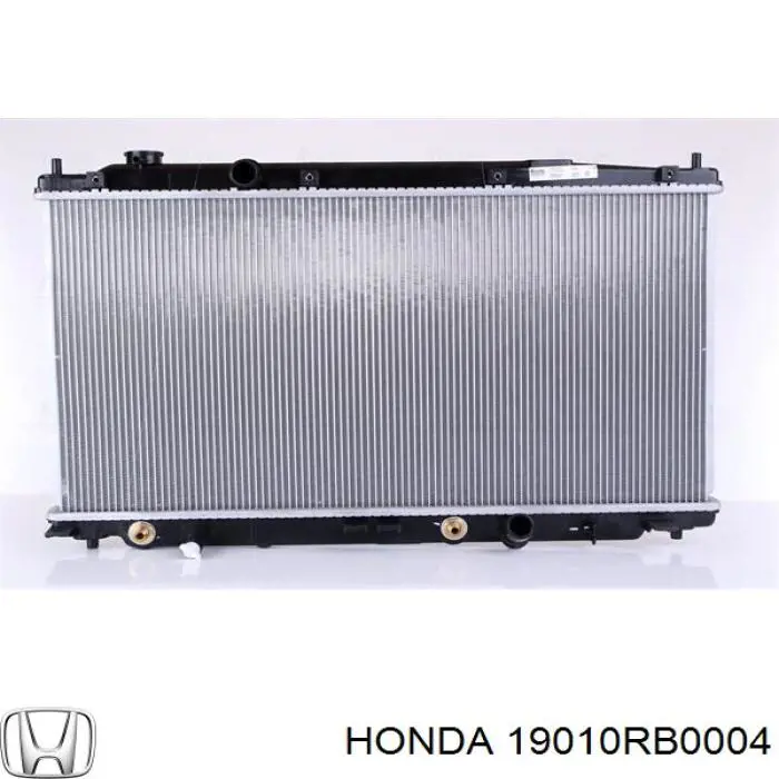 19010RB0004 Honda radiador refrigeración del motor