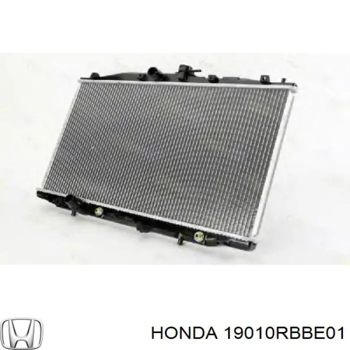 19010RBBE01 Honda radiador refrigeración del motor