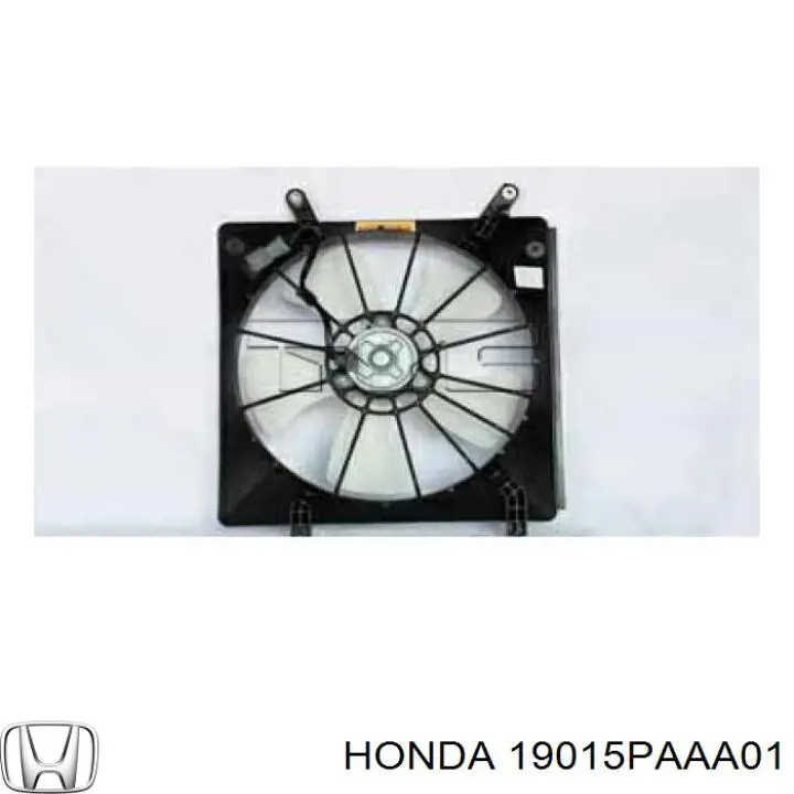 Difusor de radiador, ventilador de refrigeración, condensador del aire acondicionado, completo con motor y rodete Honda Accord 6 (CG)