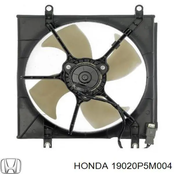 Rodete ventilador, refrigeración de motor para Honda CR-V (RD)