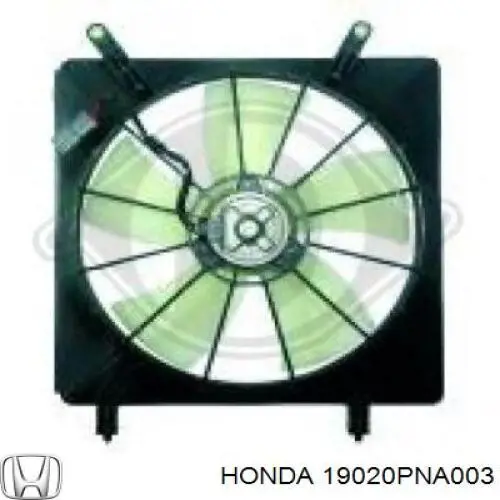 19020PNA003 Honda rodete ventilador, refrigeración de motor