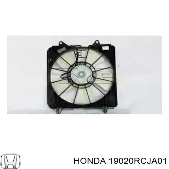 19020RCJA01 Honda motor ventilador del radiador