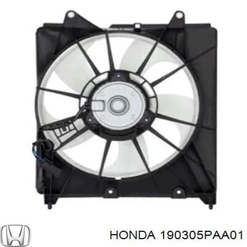 Motor de ventilador, Refrigeración, izquierdo para Honda CR-V (RW)