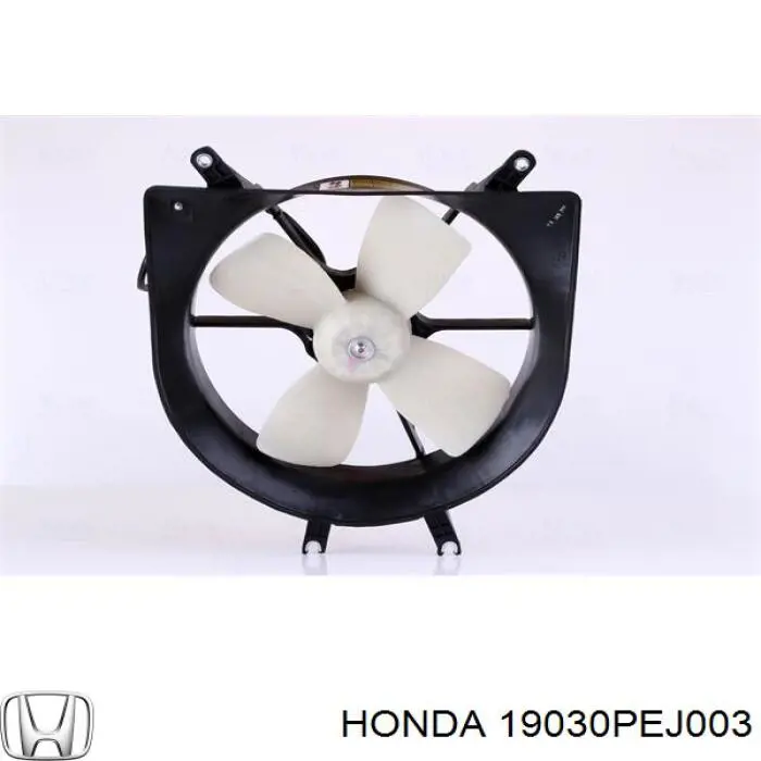 Motor del ventilador de enfriado para Honda HR-V (GH)