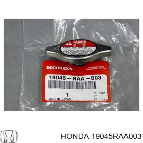 19045RAA003 Honda tapa radiador