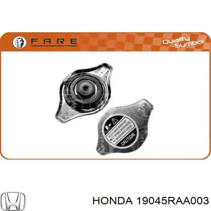 Comprar 19045RAA003 Honda Tapa radiador