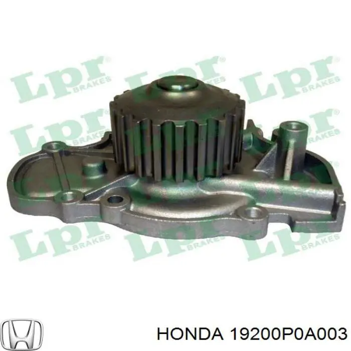 Bomba de agua 19200P0A003 Honda