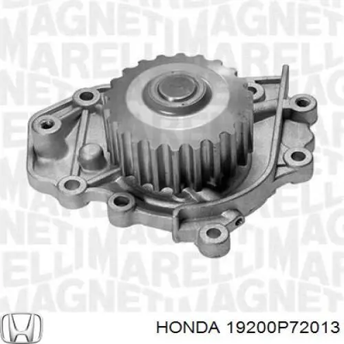 Comprar 19200P72013 Honda Bomba de agua para motor