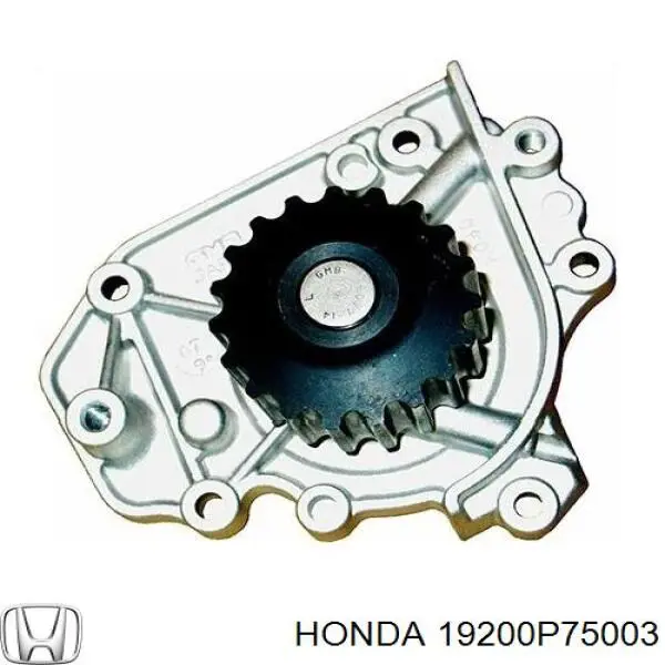 Bomba de agua 19200P75003 Honda