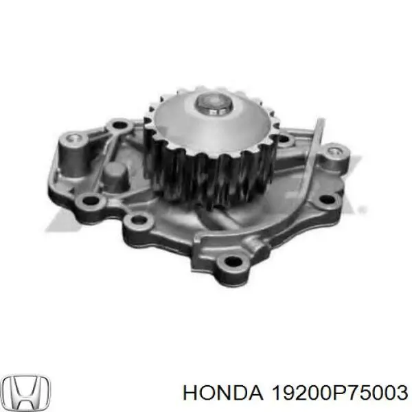 19200P75003 Honda bomba de agua