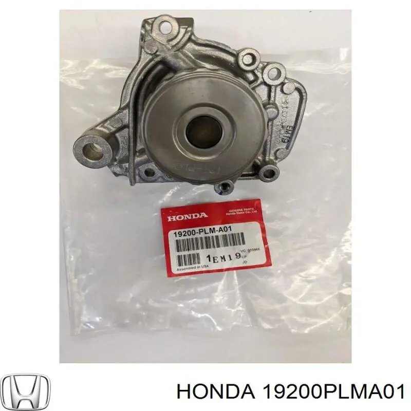 19200PLMA01 Honda Bomba refrigerante coche