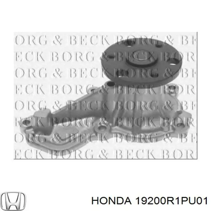 Comprar 19200R1PU01 Honda Bomba de agua para motor