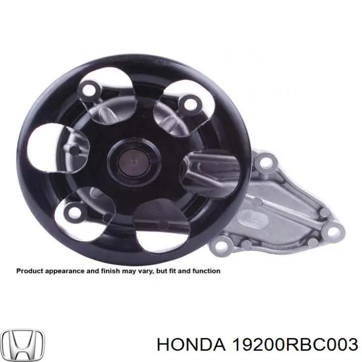 Comprar 19200RBC003 Honda Bomba de agua para motor