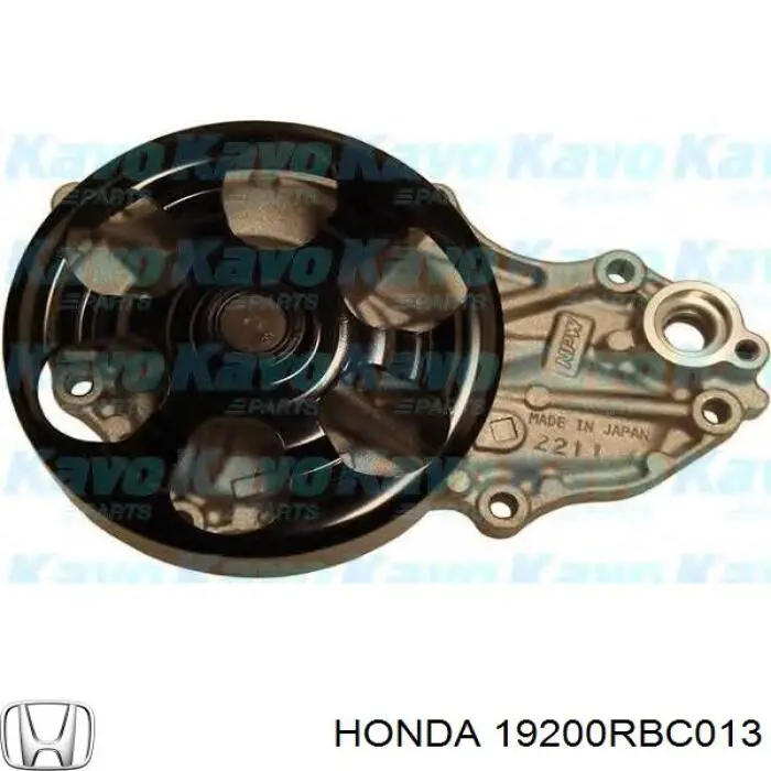 19200RBC013 Honda bomba de agua