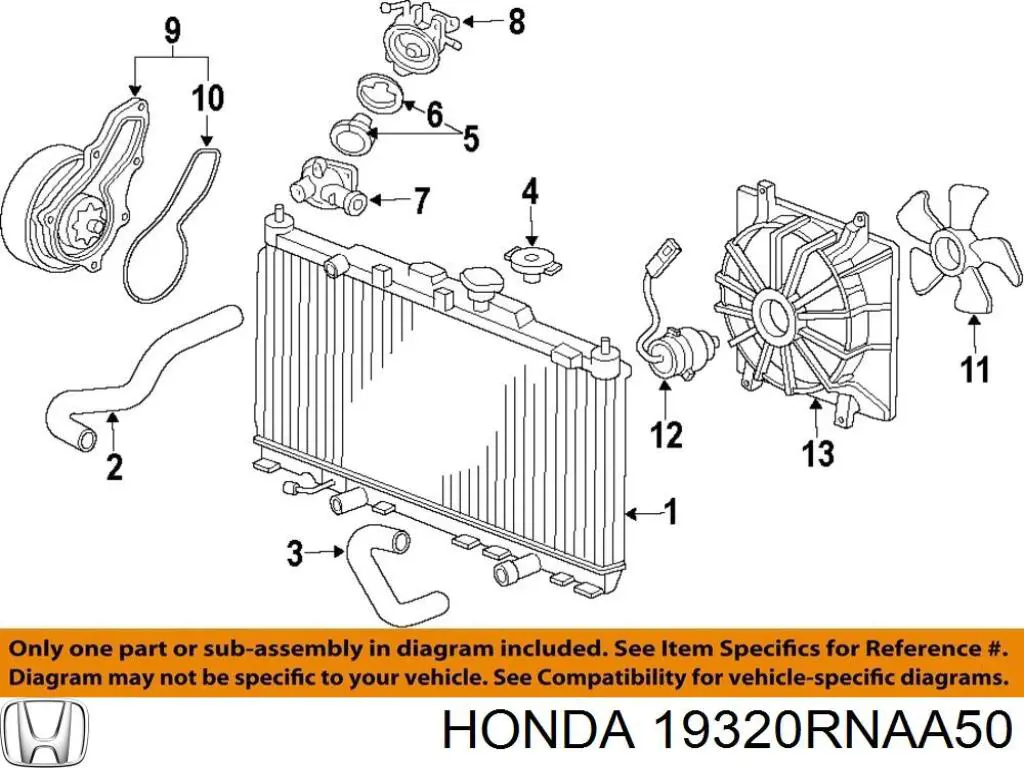 19320RNAA50 Honda