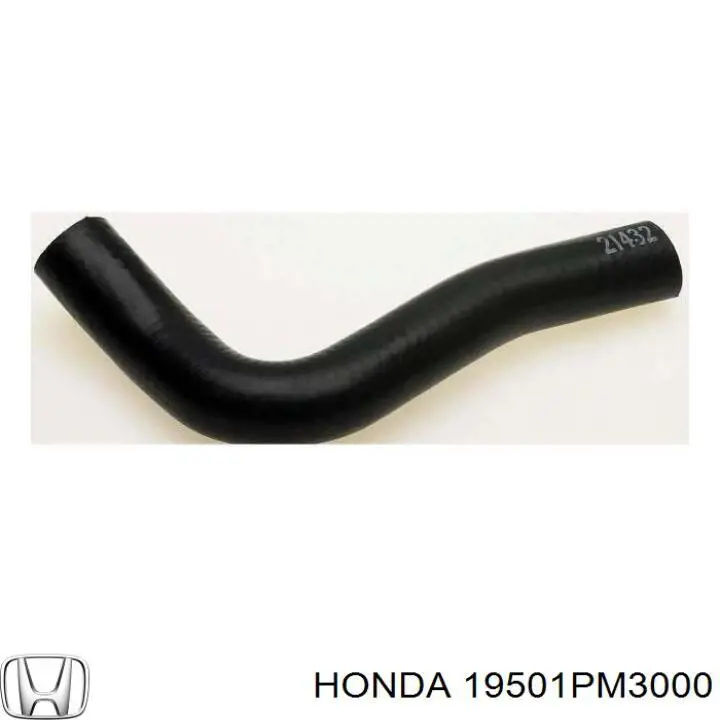 Manguera superior del radiador Honda 19501PM3000 precio, desde 3,73 EUR