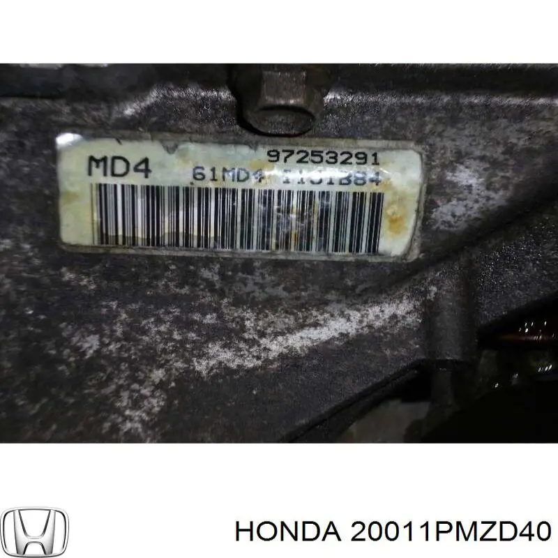 Comprar 61MD4 Honda Caja de cambios mecánica completa