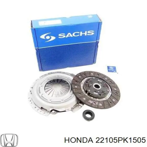 22105PK1505 Honda kit de embrague (3 partes)