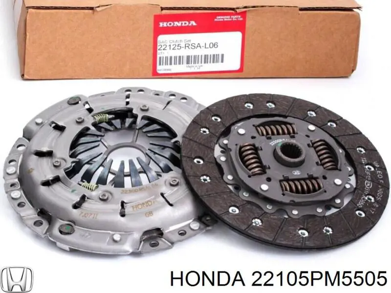 22105PM5505 Honda kit de embrague (3 partes)